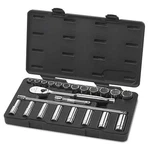 Gearwrench 80707 Socket Set 1/2" Steel 23 Pieces 84 Tooth Ratchet. Fixed Price $165.95.
