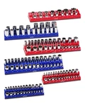 Vevor Magnetic Socket Organizer Set 6PCS Trays Blue & Red For Metric Sae. Fixed Price $38.90.