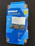 Kobalt 14 Pc Tap & Die Set Sae Item #5036579 New. Fixed Price $31.49.