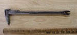 Bakuma 300 Pry Bar,shark Grip 11-1/2" Long,use & Wear, Made In Japan. Fixed Price $19.99.