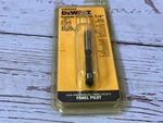 Dewalt DW6442 1/4" Carbide Panel Pilot Router Bit Single Flute. Fixed Price $21.48.