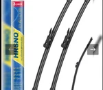 Hrsno 24"+22" Windshield Wipers With 15" Rear Blade Sets Automotive Replac. Fixed Price $15.00.