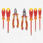 Felo 8 Piece Xl Insulated Tool Set - Pliers And Screwdrivers. Fixed Price $136.15.