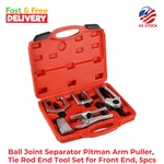 Ball Joint Separator Pitman Arm Puller, Tie Rod Tool Set For Front End, 5PCS. Fixed Price $49.99.