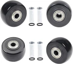 Juvielich 2.5 Inch Wheel 4PCS Push Cart Caster 3/8" Axle. Fixed Price $19.95.