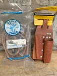 Klein Tools Pack KL/55019 5118S Lineman's Pouch KL-5207L Electricians Belt Usa. Fixed Price $29.99.