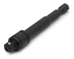 Titan 15211 1/4" Dr. Locking Hex Shank To Square Drive Socket Adapter. Fixed Price $12.99.