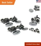 Smooth Sliding 23MM Shower Rollers Compatible With 4-8MM Glass Doors. Fixed Price $19.98.