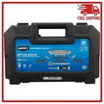 Hart 90 Piece 3/8 Mechanics Tool Set Chrome Sae Metric Ratchet Case. Fixed Price $58.98.