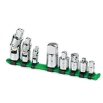 Sk Tools 4518 Chrome Universal And Adapter Set, 1/4 3/4" Drive Range, 8-PCS. Fixed Price $143.24.