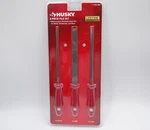 Husky 3-PIECE File Set Multi-purpose Sku 164 585 Brand New Sealed. Fixed Price $12.97.