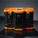 Black And Orange Power Battery Pack Replacement For Cordless Tools. Fixed Price $30.00.