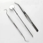 3 Piece Precision Cleaning Tool Set Mirror Tweezer Probe With Pouch. Fixed Price $45.60.