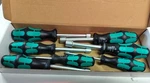 New. Wera Nut Driver Set Of Pieces, Sae Hollow 395 HOLO/7. Fixed Price $41.58.