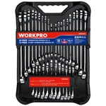 Workpro 32PC Sae&metric Combination Set 12 Pt Regular Wrenches W/tray. Fixed Price $49.99.