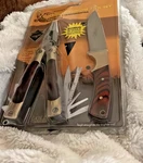 Appalachian Trail 3-PIECE Multi-purpose Tool & Knife (model #51120) Sealed. Fixed Price $20.00.