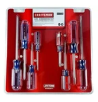 Craftsman Screwdriver Set 8 Piece Slotted Flat And Phillips 9-47136 Easy To Grip. Fixed Price $29.90.