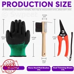 Swpeet 8PCS Farrier Tools Kit Hoof Trimmers Nipper Rasp File Brush. Fixed Price $70.99.