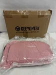 Geeyontek Car Seat Cushion Neck Pillow & Lumbar Support Back Sciatica Pink/bk. Fixed Price $19.99.
