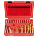 35-PIECES Screw Extractor Set, 37# Cr-mo & 6542# Left Hand Reverse Drill Bit,.... Fixed Price $69.62.