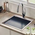 Ruvati X 20" Outdoor Workstation Topmount Kitchen Sink- RVQ5221. Fixed Price $299.00.