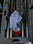 Roberts 10-237 Junior Power Carpet Stretcher Kit W/ Case & Extensions. Fixed Price $550.00.