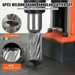 Annular Cutter Set, For Using With Magnetic Drills. Fixed Price $94.41.