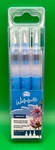 Yasutomo Niji Waterbrush Pen Set Medium/large Felt Tip 3 Pc. Fixed Price $14.95.