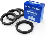 Wheel Connect Centric 73.1 60.1, Set Of 4, Abs Plastic Hubrings,. Fixed Price $15.16.