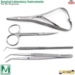 Surgical Mathieu Needle Holder Iris Micro Scissor London College Tweezers Probe. Fixed Price $25.29.