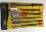 5 Irwin 3/8"TO 1" + 6" Extension Woodboring Set-new Old Stock Usa. Fixed Price $13.99.