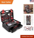 Versatile 325-PIECE Household Kit In Sleek Toolbox For Handy Homeowners. Fixed Price $156.99.