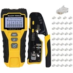Klein Tools 80072 RJ45 Cable Tester Kit With Lan Scout Jr. Yellow And Black. Fixed Price $164.35.