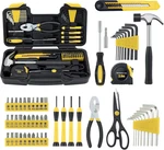 58 Piece Household Set, General Hand Kit With Plastic Toolbo. Fixed Price $27.17.