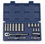 18PC 3/8-3/4", 3/8" Drive, 6 Point Socket & Shallow Set Williams. Fixed Price $75.39.