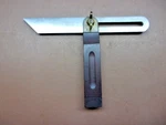 Vintage Craftsman No. 9-39484 Stainless Steel Sliding T-bevel Square Tool Usa. Fixed Price $11.99.