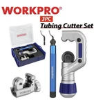 Workpro 3-PIECES Tubing Cutter Set Pipe With 1/8"-1-1/4" Cutting Capacity. Fixed Price $19.99.