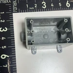 Carlon Gray Pvc Dripproof Fs Box E981DFN Rectangular For Damp Locations. Fixed Price $29.99.