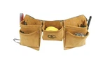 Clc Heavy Duty 8-POCKET Leather/suede Work Apron Tan. Fixed Price $52.27.