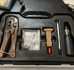 Southwire Network Tool For Terminating Data Cable KIT-TP1 New Plus Extras!. Fixed Price $21.22.