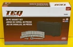 Correct 38 Pc Socket Set 1/4" Drive Sae & Metric TEQ261 - New. Fixed Price $36.95.