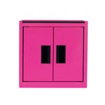 Hyper Tough Mini Tool Cabinet, 11.6-INCH Pink Steel Storage With Double Doors &. Fixed Price $33.44.