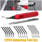Deburring Tool + 15 High Speed Steel Rotary Removal Blades Cutter Pen Kit. Fixed Price $15.66.