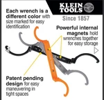 Klein Tools 50900R Conduit Lockout Wrench Set, Tighten And Loosen,made Usa. Fixed Price $20.49.
