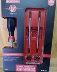 New Craftsman V-series 16 Pc 3-IN-1 Ratcheting Screwdriver Set # CMHT68142V. Fixed Price $39.00.