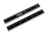 Benchmark Tools 466552 Rigid Inch 5R Machinist Rule With 1/10, 1/100, 1/32 And. Fixed Price $21.42.