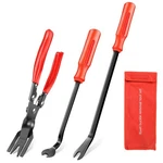 Gooacc 3 Pcs Clip Pliers Set & Fastener Remover - Auto Upholstery Combo Repai.... Fixed Price $20.36.