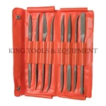 New King 8PC Assorted Second Riffler Files, American Double Cut, End. Fixed Price $13.95.
