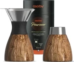 Asobu Insulated Pour Over Coffee Maker Carafe 32OZ Double Wall Vacuum Stainless. Fixed Price $39.99.
