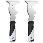 Mister Rui 2 Pack 10 Putty Knife Painters Multi Tool With Hammer End. Fixed Price $21.51.